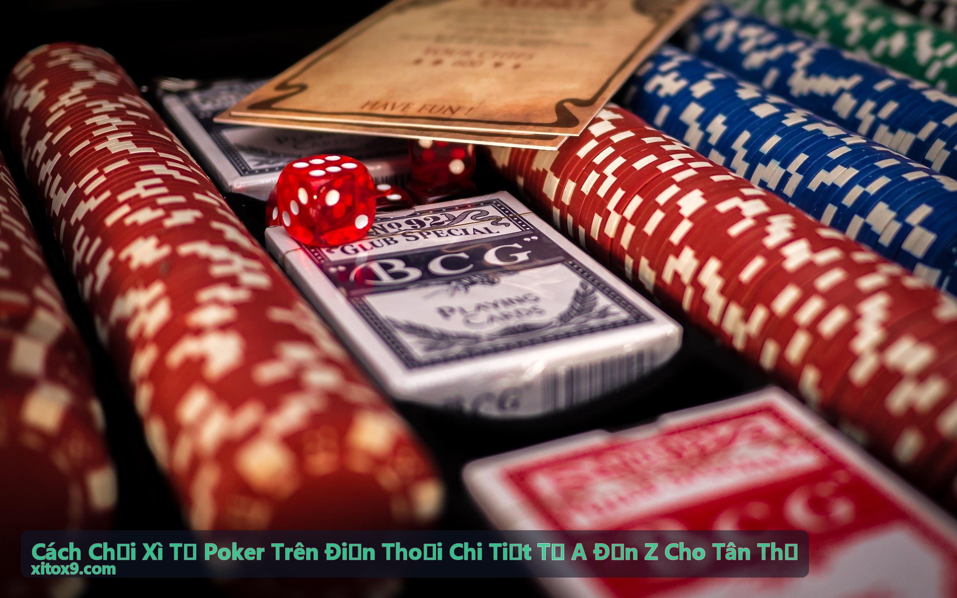 Giao diện tải app xì tố poker trên điện thoại Android iOS